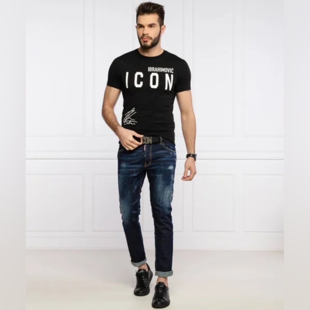 Dsquared2 X Zlatan Ibrahimović Edition Icon Talent Skater Jeans, Size 29